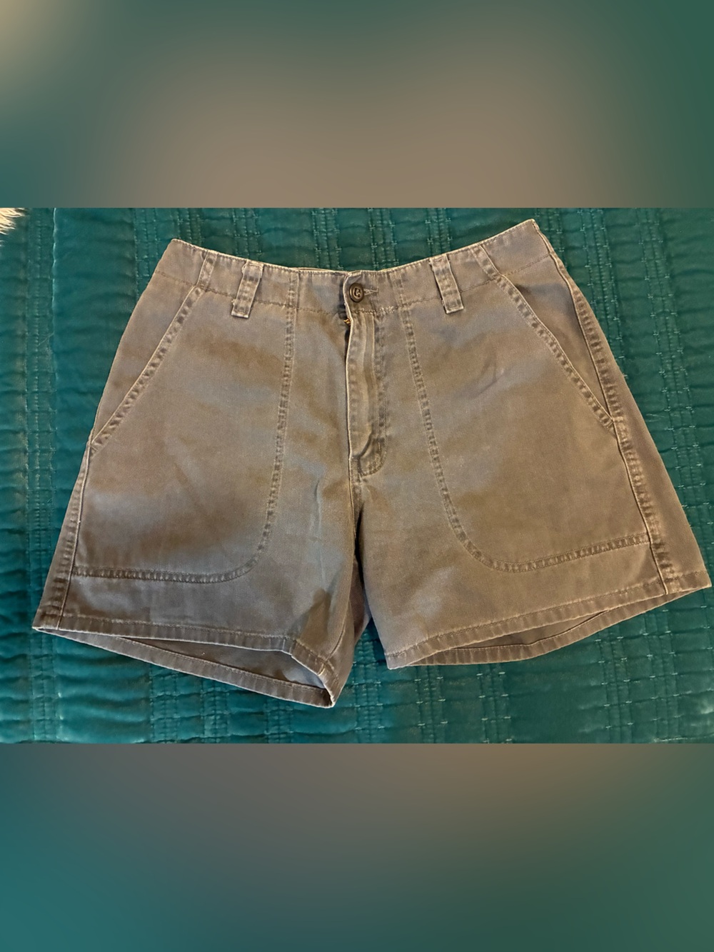 100% Cotton Khaki Shorts